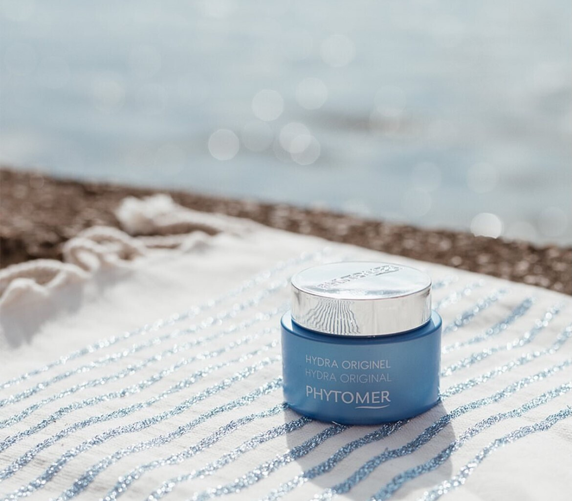 Monatsaktion im Juni, Phytomer Hydra Original Reisegrösse, auf der Homepage von Lotus Cosmetic Olivia Ellenberger GmbH, Olivia Ellenberger, Kosmetikerin EFZ